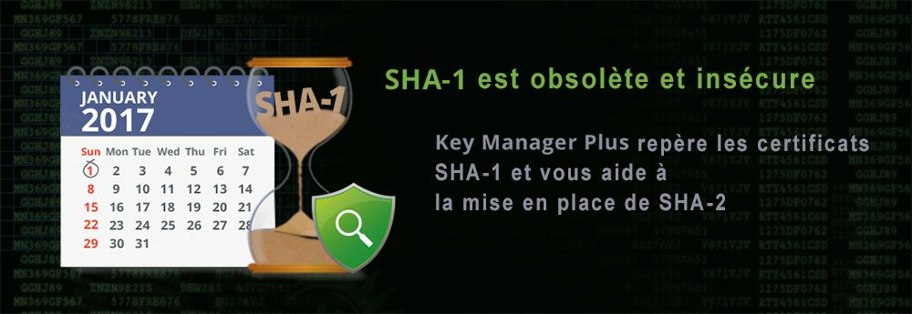 modification certificats SSL SHA-1 par SHA-2