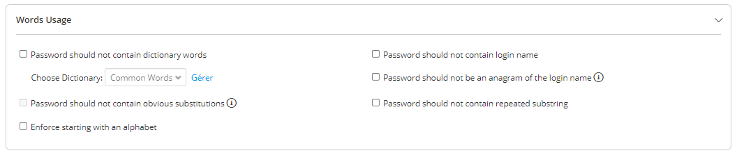 PMP words usage