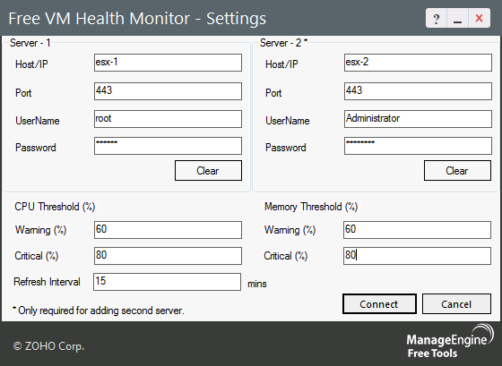 esx-monitoring-setting
